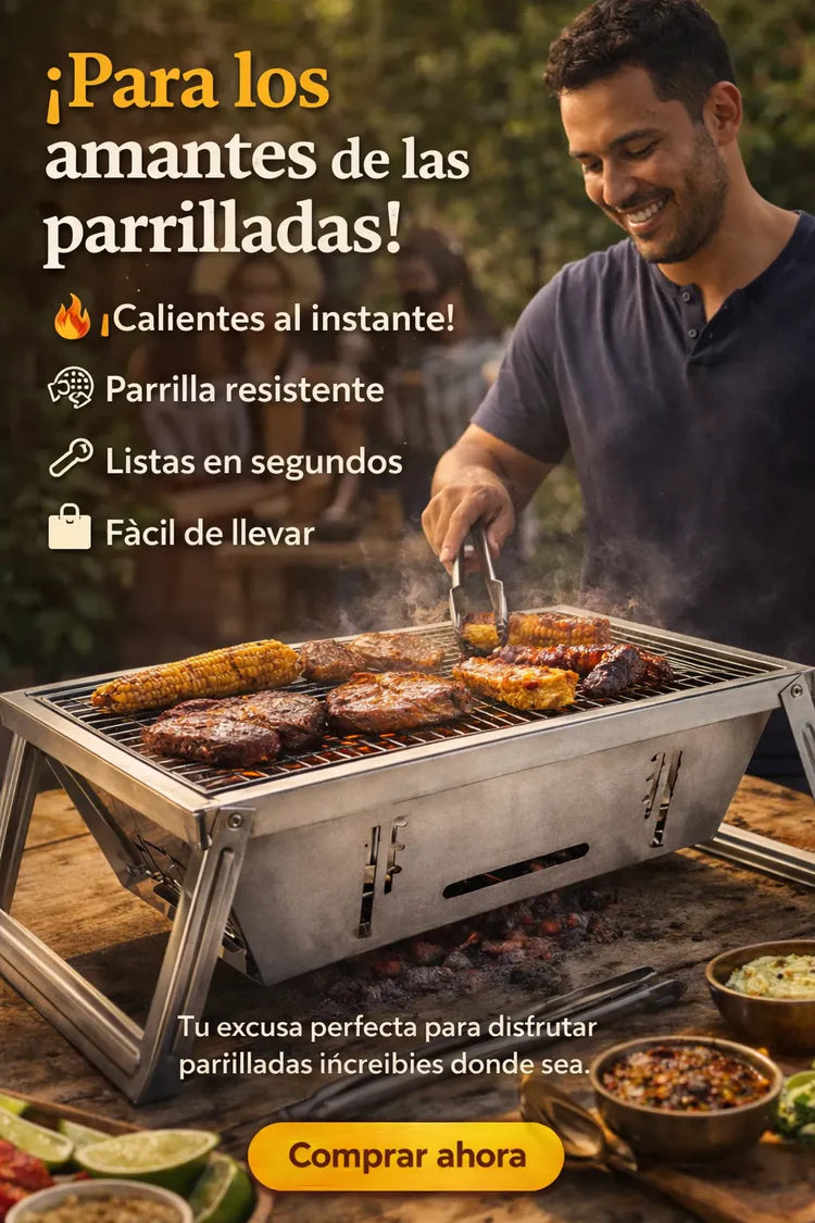 Asador portátil - Parrillero